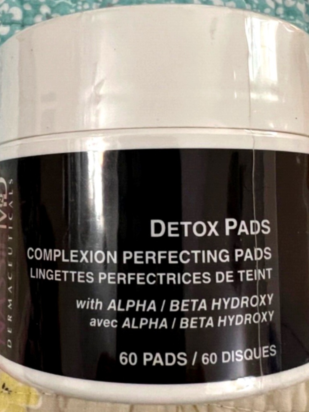 Nassif MD Detox Pads 60 count - Complexion Perfecting Pads - Brand New Sealed